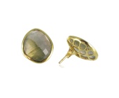 Small Nugget Stud Earrings - Monica Vinader