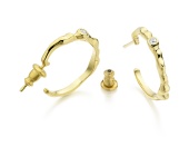 Siren Hoop Earring - Monica Vinader