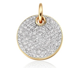 Ava Disc Pendant - Monica Vinader